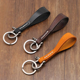 Maxbell Car Keychain Car Pendant Heavy Duty Key Fob for Men Women Father‘S Day Silver Black