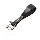 Maxbell Car Keychain Car Pendant Heavy Duty Key Fob for Men Women Father‘S Day Silver Black