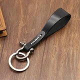 Maxbell Car Keychain Car Pendant Heavy Duty Key Fob for Men Women Father‘S Day Silver Black