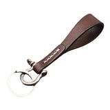 Maxbell Car Keychain Car Pendant Heavy Duty Key Fob for Men Women Father‘S Day Silver coffee