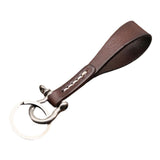 Maxbell Car Keychain Car Pendant Heavy Duty Key Fob for Men Women Father‘S Day Silver coffee