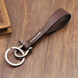 Maxbell Car Keychain Car Pendant Heavy Duty Key Fob for Men Women Father‘S Day Silver coffee