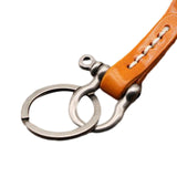 Maxbell Car Keychain Car Pendant Heavy Duty Key Fob for Men Women Father‘S Day Silver Light Coffee