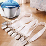Maxbell 4x Elastic Ironing Board Cover Fasteners Bed Sheet Fasteners Gripper Clips