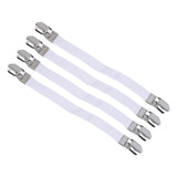 Maxbell 4x Elastic Ironing Board Cover Fasteners Bed Sheet Fasteners Gripper Clips
