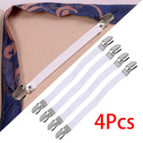 Maxbell 4x Elastic Ironing Board Cover Fasteners Bed Sheet Fasteners Gripper Clips