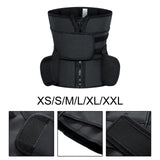 Maxbell Waist Trainer Shaper Belt Tummy Control Tightener for Women Adults Unisex XS Black