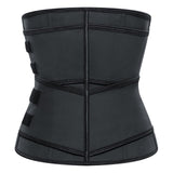 Maxbell Waist Trainer Shaper Belt Tummy Control Tightener for Women Adults Unisex XS Black
