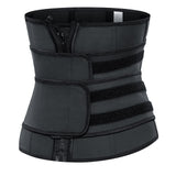 Maxbell Waist Trainer Shaper Belt Tummy Control Tightener for Women Adults Unisex XS Black