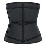 Maxbell Waist Trainer Shaper Belt Tummy Control Tightener for Women Adults Unisex XS Black