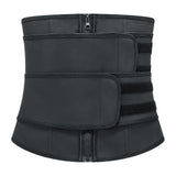 Maxbell Waist Trainer Shaper Belt Tummy Control Tightener for Women Adults Unisex XS Black