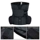 Maxbell Waist Trainer Shaper Belt Tummy Control Tightener for Women Adults Unisex XS Black