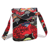 Maxbell Shoulder Bags with Zippered Ethnic Style for Travel Keys Ladies