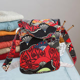 Maxbell Shoulder Bags with Zippered Ethnic Style for Travel Keys Ladies
