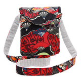 Maxbell Shoulder Bags with Zippered Ethnic Style for Travel Keys Ladies