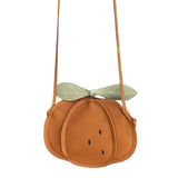 Maxbell Shoulder Bag PU Leather Purse Gifts Handbags for Friends Daughter Work Pumpkin Shape
