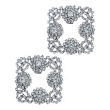 Maxbell Shoe Clips Decorative Removable Brooches Clothing Shoe Buckle for Party