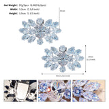 Maxbell 2x Elegant Bridal Shoes Buckle Clips Shoes Decoration Charms for Hat Bags