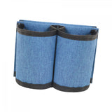 Maxbell Luggage Travel Cup Holder Bottle Holder Beverages Drink Caddy Pouch Men Women blue