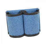 Maxbell Luggage Travel Cup Holder Bottle Holder Beverages Drink Caddy Pouch Men Women blue