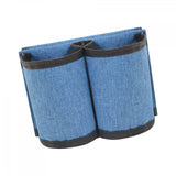 Maxbell Luggage Travel Cup Holder Bottle Holder Beverages Drink Caddy Pouch Men Women blue