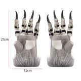 Maxbell Creepy Halloween Dragon Glove Costume Claw Fancy Dress Easter Accessories