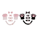 Maxbell Cat Costume Kitten Cosplay Tail Toys Halloween Birthday Fancy Dress Black