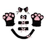 Maxbell Cat Costume Kitten Cosplay Tail Toys Halloween Birthday Fancy Dress Black