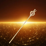 Maxbell Crown Rhinestone Scepter Pageant Wand Queen for Party Fancy Dress