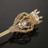 Maxbell Exquisite Rhinestone Scepter for Pageant Photography Prop