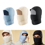 Maxbell Ski Mask Bandana Cycling Balaclava Beanie Hat Removable Face Mask Blue