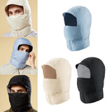 Maxbell Ski Mask Bandana Cycling Balaclava Beanie Hat Removable Face Mask Blue