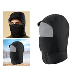 Maxbell Ski Mask Bandana Cycling Balaclava Beanie Hat Removable Face Mask Black