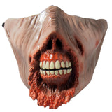 Maxbell Halloween Mask Creepy Thriller Rotten Face Monster Evil for Carnival Dress