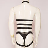 Maxbell Men's Underwear Body Halter Spandex Lingerie Nightwear Sleepwear Thongs