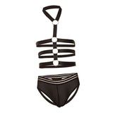 Maxbell Men's Underwear Body Halter Spandex Lingerie Nightwear Sleepwear Thongs