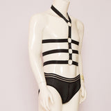 Maxbell Men's Underwear Body Halter Spandex Lingerie Nightwear Sleepwear Thongs