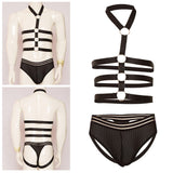 Maxbell Men's Underwear Body Halter Spandex Lingerie Nightwear Sleepwear Thongs