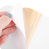 Maxbell Disposable Chest Stickers Backless U Shape Lace Nipple Covers for Daily Wear Khaki C