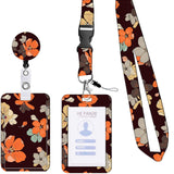 Maxbell ID Card Holder Lanyard with Clip Badge Holder for School Worker styleA