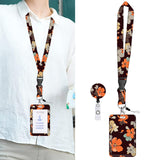 Maxbell ID Card Holder Lanyard with Clip Badge Holder for School Worker styleA