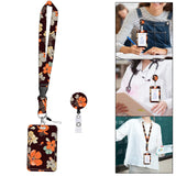 Maxbell ID Card Holder Lanyard with Clip Badge Holder for School Worker styleA