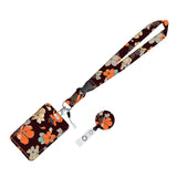 Maxbell ID Card Holder Lanyard with Clip Badge Holder for School Worker styleA