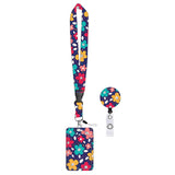 Maxbell ID Card Holder Lanyard with Clip Badge Holder for School Worker styleC