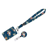 Maxbell ID Card Holder Lanyard with Clip Badge Holder for School Worker styleD