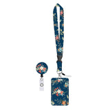 Maxbell ID Card Holder Lanyard with Clip Badge Holder for School Worker styleD