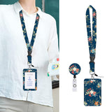 Maxbell ID Card Holder Lanyard with Clip Badge Holder for School Worker styleD
