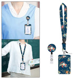 Maxbell ID Card Holder Lanyard with Clip Badge Holder for School Worker styleD
