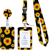 Maxbell ID Card Holder Lanyard with Clip Badge Holder for School Worker styleE