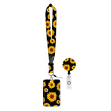 Maxbell ID Card Holder Lanyard with Clip Badge Holder for School Worker styleE